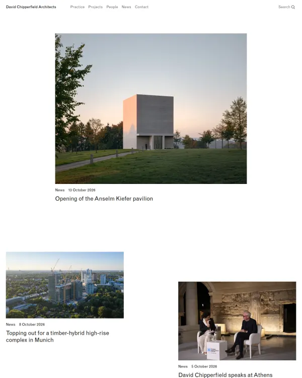 David Chipperfield Architects, design by David Chipperfield Architects