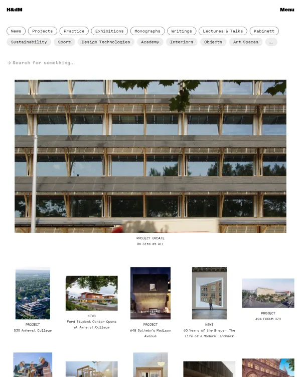 Herzog & de Meuron, design by Herzog & de Meuron