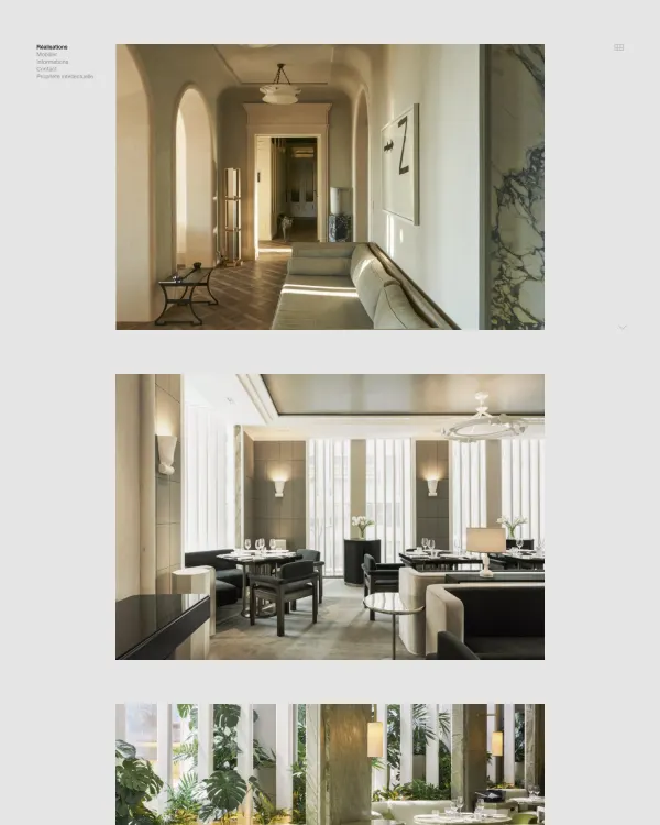 Joseph Dirand Architecture, design by Joseph Dirand
