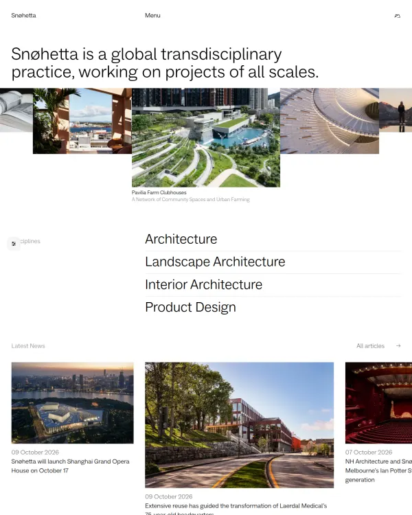 Snohetta, design by Snohetta