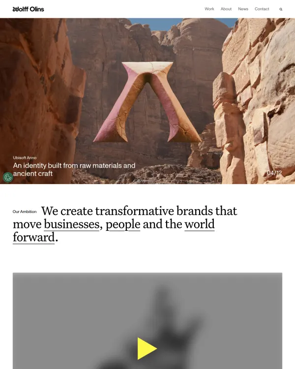 Wolff Olins, design by Wolff Olins